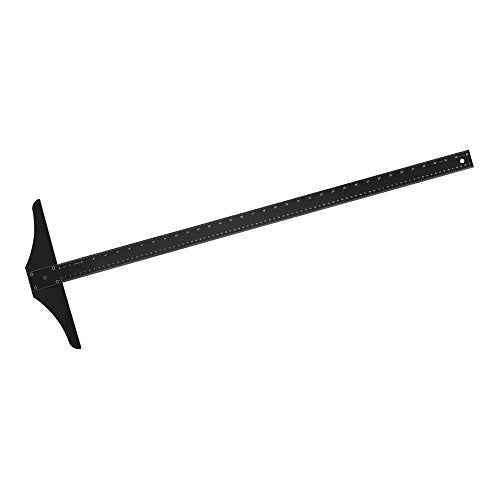 Alumicolor 36-inch Standard Aluminum T-Square for Art Framing & Drafting, Black