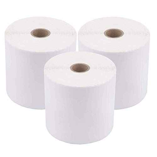enKo (3 Rolls, 1350 Labels) 4 x 6 Direct Thermal Address & Shipping Labels - Compatible 4x6 Shipping Label for Zebra Printer 2844 ZP450 ZP-500 ZP-505, Rollo, Eltron, Neatoscan