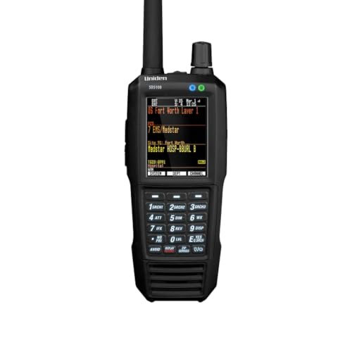 Uniden SDS100 Digital Handheld Scanner with True I/Q Technology, GPS, Weather Resistant