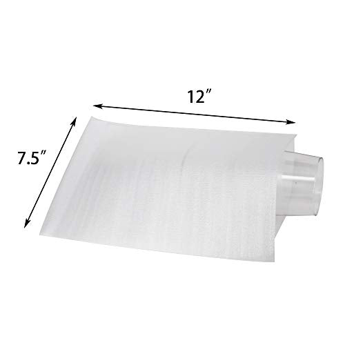 zmybcpack 100 Pack 7.5”x 12" Foam Wrap Cushion Pouches
