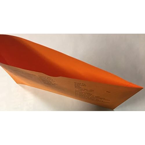 A Plus Auto Dealer Vehicle Paper File Jackets Orange DSA-546, Quantity 100 (U6)