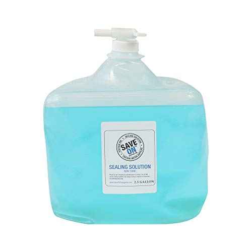 Save On Postage Ink 2.5 Gallon E-Z Seal Sealing Solution - Pitney Bowes EZ Seal - Genuine Compatible Postage Machine Ink - Postage Meter Sealing Solution - Pack of 1 2.5 Gallon Cube