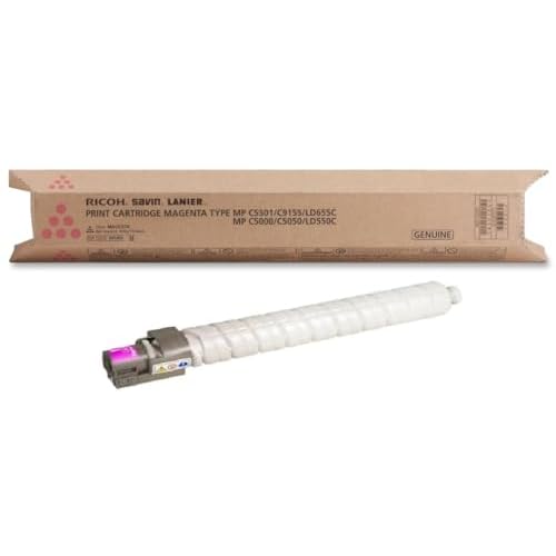 Ricoh Aficio MP C4000, 5000 Magenta Toner Cartridge - OEM - OEM# 841454, 841286 - 17k Yield