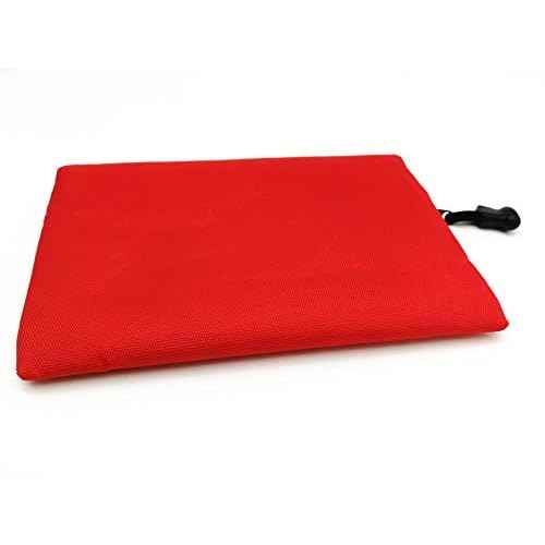 Red Emergency Bag First Aid Small Empty Travel Rescue Pouch First Responder Storage Medicine Pocket Bags for Car Home Office Kitchen Sport Ourdoors Bag Only (6x4.3)