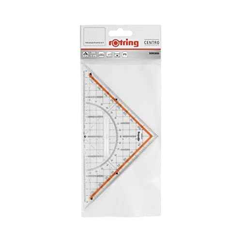 rOtring Centro Large Geometry Set Square with Handle 23cm