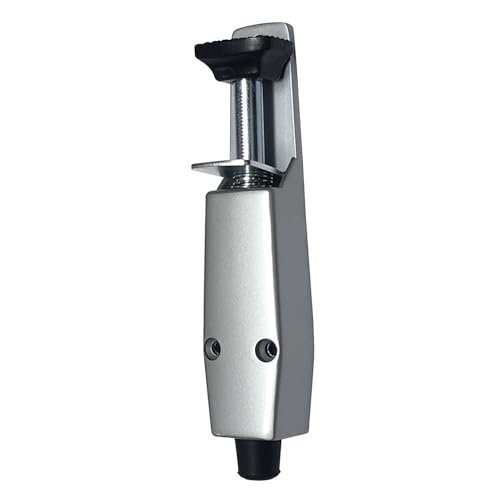 Parent - Pacific Doorware Heavy Duty Spring Loaded Step Down Door Stopper (Aluminum Silver, 2 Pack)