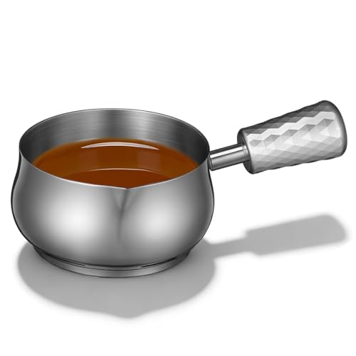60ml Stainless Steel Wax Seal Scoop with Handle for Sealing Stamp and DIY Crafts