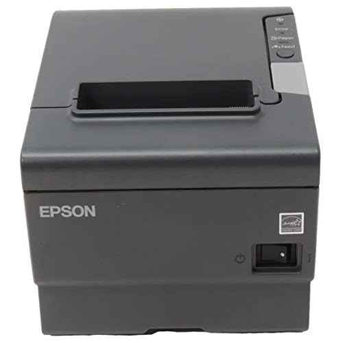 EPSON TM-T88V Monochrome Thermal Receipt Printer (USB/Serial/PS180 Power Supply) (Renewed)