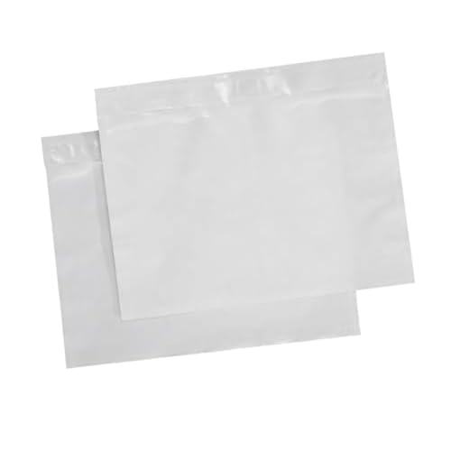 Clear Adhesive 7.5" x 5.5" Top Loading Packing List/Shipping Label Envelopes (?7.5" x 5.5" | Clear, 1000, Pack)