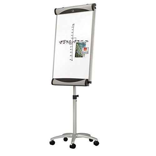 Quartet Easel, Mobile, Magnetic, Whiteboard / Flip Chart, 27 x 41 Inches, Euro Premium (EU2000TE)