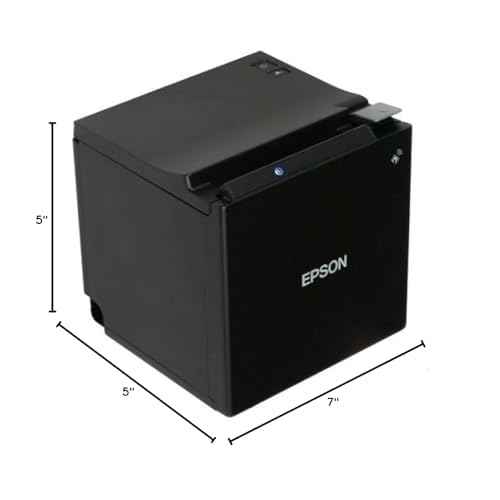 Epson C31CE95022 Series TM-M30 Thermal Receipt Printer, Autocutter, USB, Ethernet, Energy Star, Black