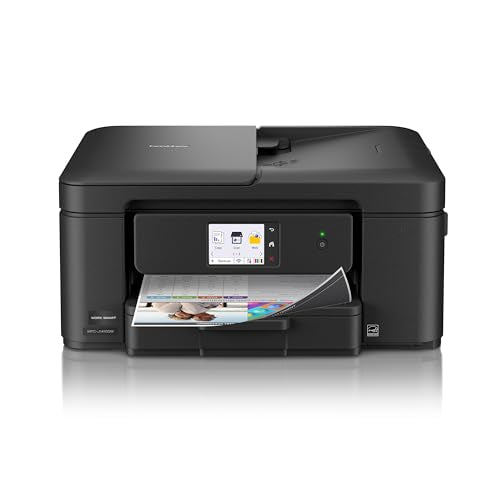 Brother MFC-J1410DW Wireless Color Inkjet All-in-One Printer with Touchscreen & Duplex