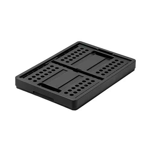 Clax¢ç crate | folding box | basket | 48 qt (12 gal) | black