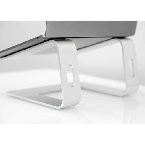 Elevate - Stand for MacBook or PC Laptop. Take It Apart and Take It Anywhere with You. Aluminum Built Keeps Laptop Cool with Plenty of Open Space for Air Flow