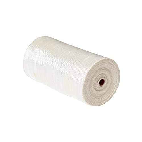 APT Woven Fiberglass Cloth Tapes (6" x 36Yds), Repairs and Reinforcements, Glass Fiber Mesh Joint Tape Plain Weave Reinforcement E-Glass, No Adhesive (152mm x 36Yds)
