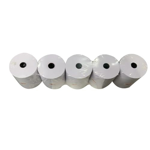 3" x 165' 1 Ply Bond (Non-Thermal) Receipt Paper - POS Cash Register Paper for Kitchen Printers, TMU200 SRP275, Star SP700, and More (50 Rolls)