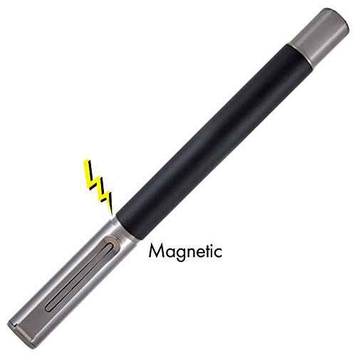 Monteverde USA Ritma Fountain Pen in Black ? Flex Nib Flexible JoWo Stainless Steel Refillable Ink Cartridge/Converter ? Ideal for Calligraphy & Artistic Expression