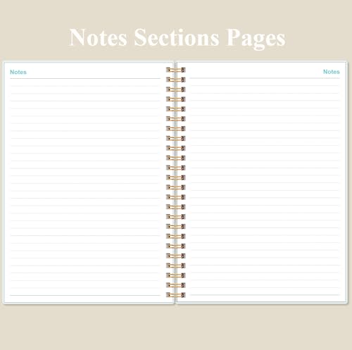 A5 Check Register Notepad Beige, 3480 Entries Personal & Small Business Ledger