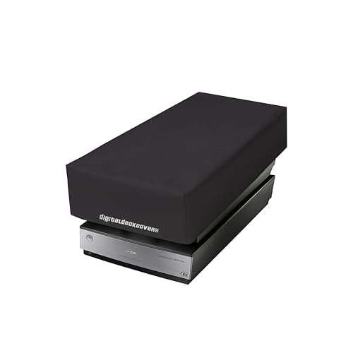 DigitalDeckCovers Scanner Dust Cover & Protector for Epson Perfection 2450, 3170, 3200, 4490, 4870, 4990, V500, V550, V600 & Canon Canoscan 8600F, 8800F, 9000F Photo Scanners (Black)