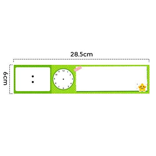 Lachilly 12 Pcs Daily Routines Schedule Cards, Schedule Pocket Chart Add-ons, DIY Visual Schedule for Toddlers, Classroom Decoration