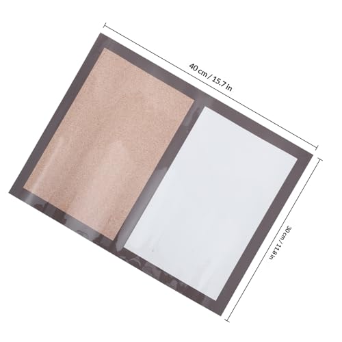 Lightweight Cork & Whiteboard Wall Panel - Half-Size Memo Board for Office & Home