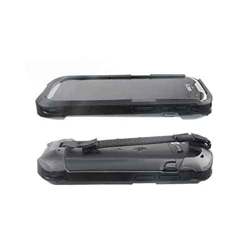 IYOUBOL Protective Cover Bumper Case Rugged Boot with Hand Strap for Zebra TC51 TC510K TC52 TC56 TC57 Black