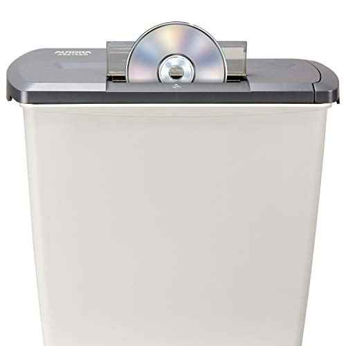 Aurora AS810SD 8-Sheet Strip-Cut Paper, CD and Credit Card Shredder Basket