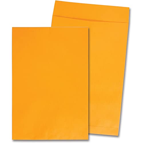 Quality Park Jumbo Kraft Envelopes 12-1/2 x 18-1/2 Ungummed Catalog Storage