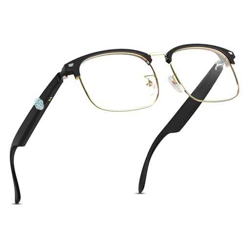 AI Translation Glasses, Wireless Bluetooth Real-Time Translation Glasses, Smart Simultaneous Interpretation Glasses, 150 Languages & Accents & 8 Offline Translation Packs