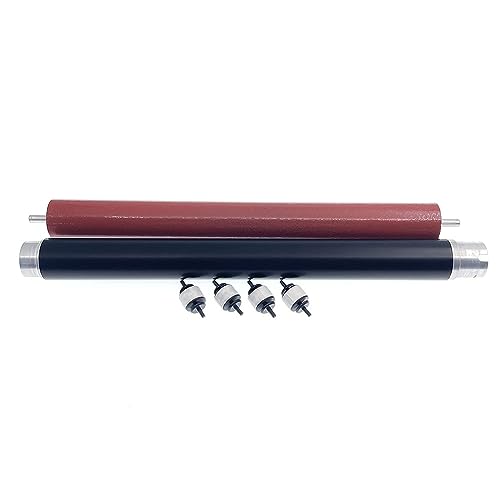 Heat Fuser Upper Roller + Lower Pressure Roller + 4piece Cleaner Pinch Roller Compatible for Brother HL-L8260 HL-L8360CDW HL-L9310 MFC-L8610 MFC-L8900 MFC-L9570