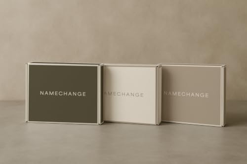 Name Change Kit for Brides Michigan - Faded Linen Color | All-In-One Name Change Kit