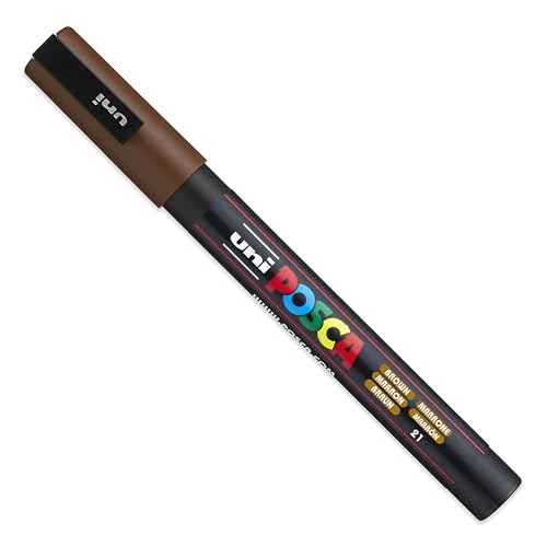 Posca PC-3M Paint Marker Art Pens - 0.9-1.3mm ? Earth Tones Set of 8 Pens in Gift Box
