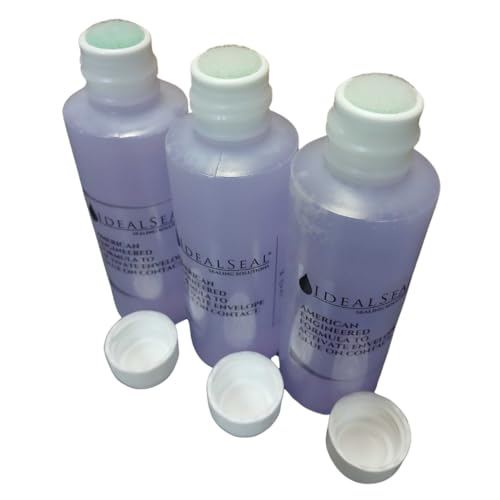 IDEALSEAL Envelope Moistener 120ml for Sealing 3600 Envelopes - No Licking Needed