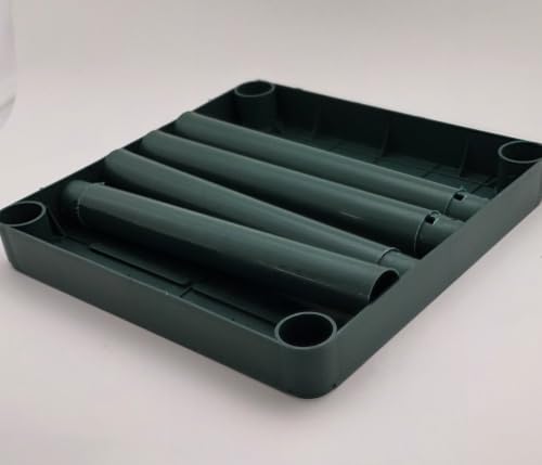 Austin Planter 14-Inch Square Plastic Table with Removable Legs
