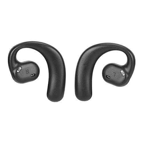 Translator Earphone, Real Time Translation GT01 Language Translator Earbuds 5.3 Noise Reduction for Business Learning (Black)