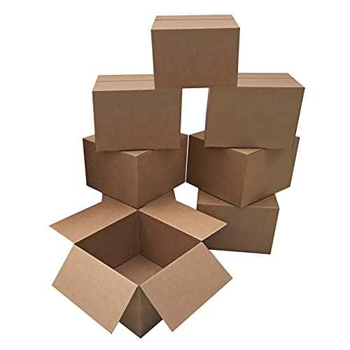 uBoxes Large Moving Boxes 20" x 20" x 15" (Pack of 8)