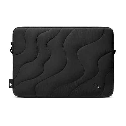 tomtoc 360 Protective Puffy Laptop Sleeve for 14-inch MacBook Pro M5(2025)/M4/M3/M2/M1 Pro/Max A3434 A3112 A3401 A3185 A2992 A2918 13.5/13.8-inch Surface Laptop 7(Copilot+ PC)/6/5/4/3, Quilted Design