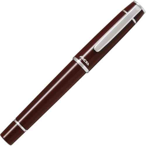 Pilot Fountain Pen Red Brown Medium Pont P-FPR-1-RBN-M With Original Stylus Ballpoint Touch Pen