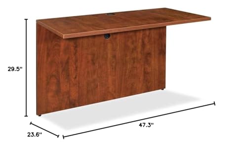 Lorell Essentials Cherry Bridge 47.3 x 23.6 x 29.5 in Office Bridge
