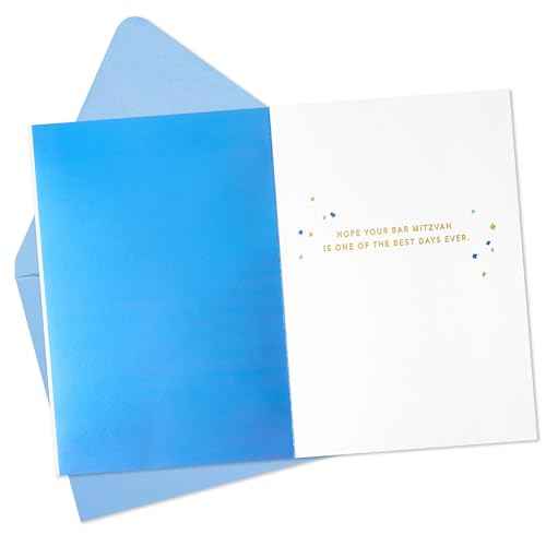 Hallmark Signature Bar Mitzvah Card (Best Day Ever)