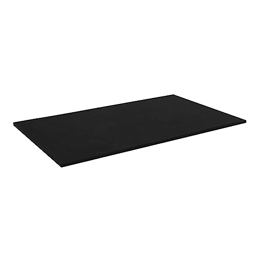 AMZQNART EVA Foam 8mm, Cosplay Foam 16 x 59in (6.5sqft) Black, Suitable for Large Cosplay Modeling, DIY Projects, Crafts, Ultra High Density 90 kg/m3