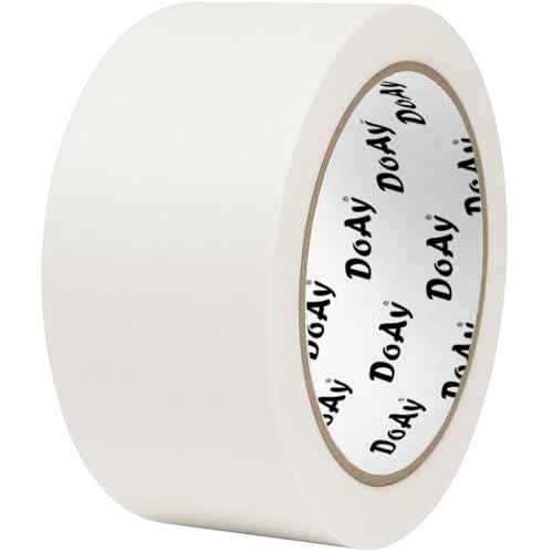 White Painters Tape - Masking Tape 2 Inch Wide (1.88" x 90FT) - Multi-Surface, Smart Adhesion, Indoor & Outdoor - 1 Roll Paint Tape for DIY, Labeling, Art, Car (#3910)