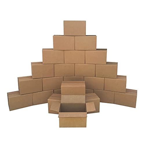 uBoxes Moving Boxes Bundle of 16"x10"x10" (Small Boxes - Pack of 25)