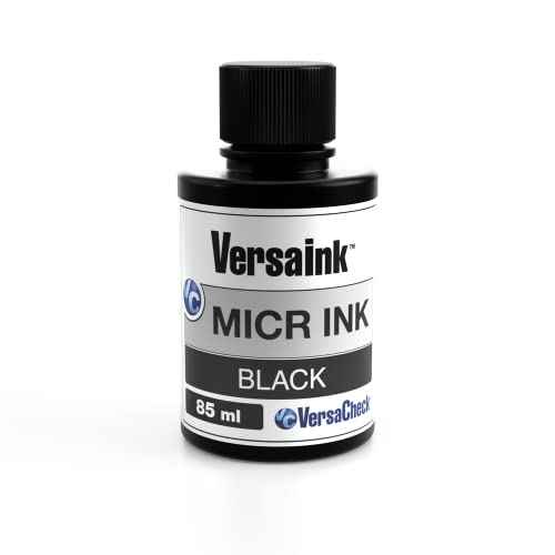 VersaInk-Nano Black MICR Ink -85ml ? Magnetic Ink for Check Printers and All-in-One Inkjets - Standard MICR Signal, V0101S-7304