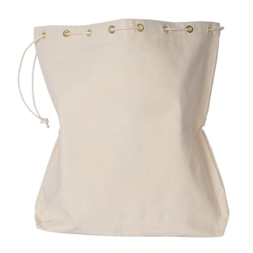 Heavy Duty Canvas Mail Carrier Bag 14oz 23x26 Inch with Pull Rope