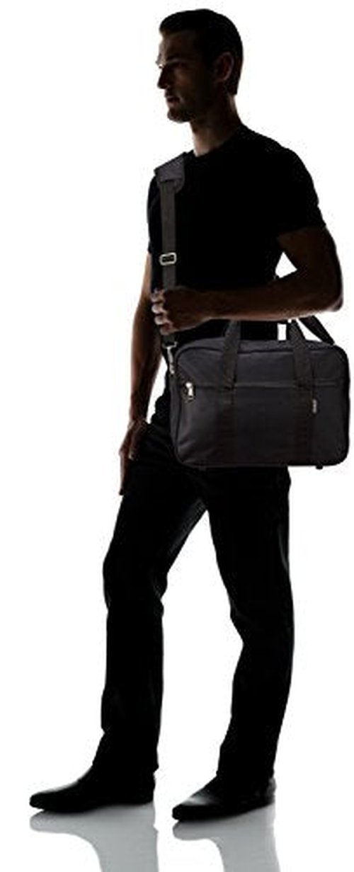 Everest Carry-On Briefcase, Black, One Size