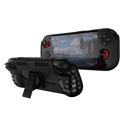 Odin 3 Protective TPU Case with Kickstand - Black, Full-Body Shockproof Cover
