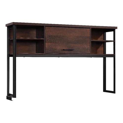 Sauder Briarbrook Barrel Oak Hutch for Computer Desk | Barrister Style