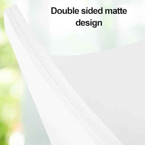 Joyberg 200P White Cardstock 8.5 x 11, 230gsm Cover Cardstock Paper, 85 Lb Heavy Card Stock for Printer, Card Stock Paper for Invitations, Scrapbooking, Crafts, Diy Cards, Decoration, Drawing