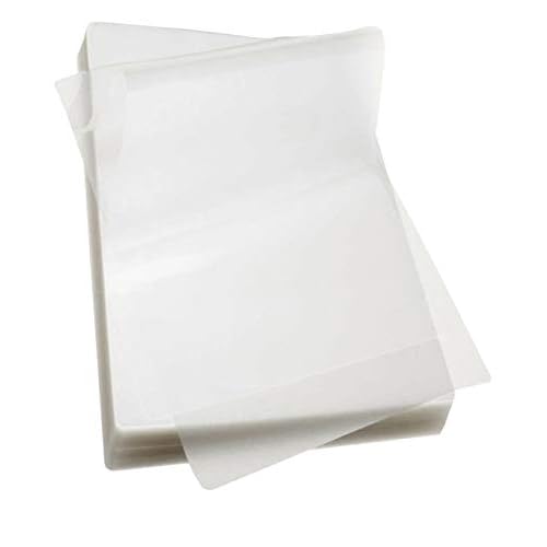 Oregon Lamination Heat Activated Laminating Pouches Half Page Size 5 Mil 2 Sides, 6¡± x 9¡± (152mm x 229mm x 125um Thick x 2 Sides) [pk of 200] for up Through 5.75¡± x 8.75¡± Size Sheets, Clear Gloss